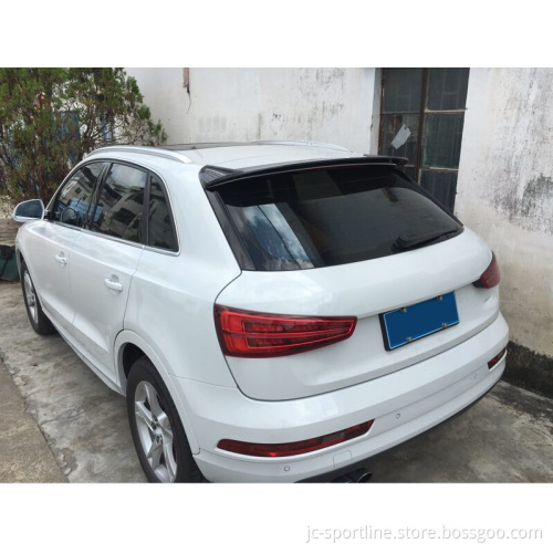 JC Sportline Carbon Fiber Roof Spoilers for Audi Q3 4-Door 2012-2017